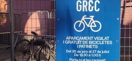 aparcament bicis Grec